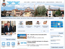 Tablet Screenshot of comune.seriate.bg.it